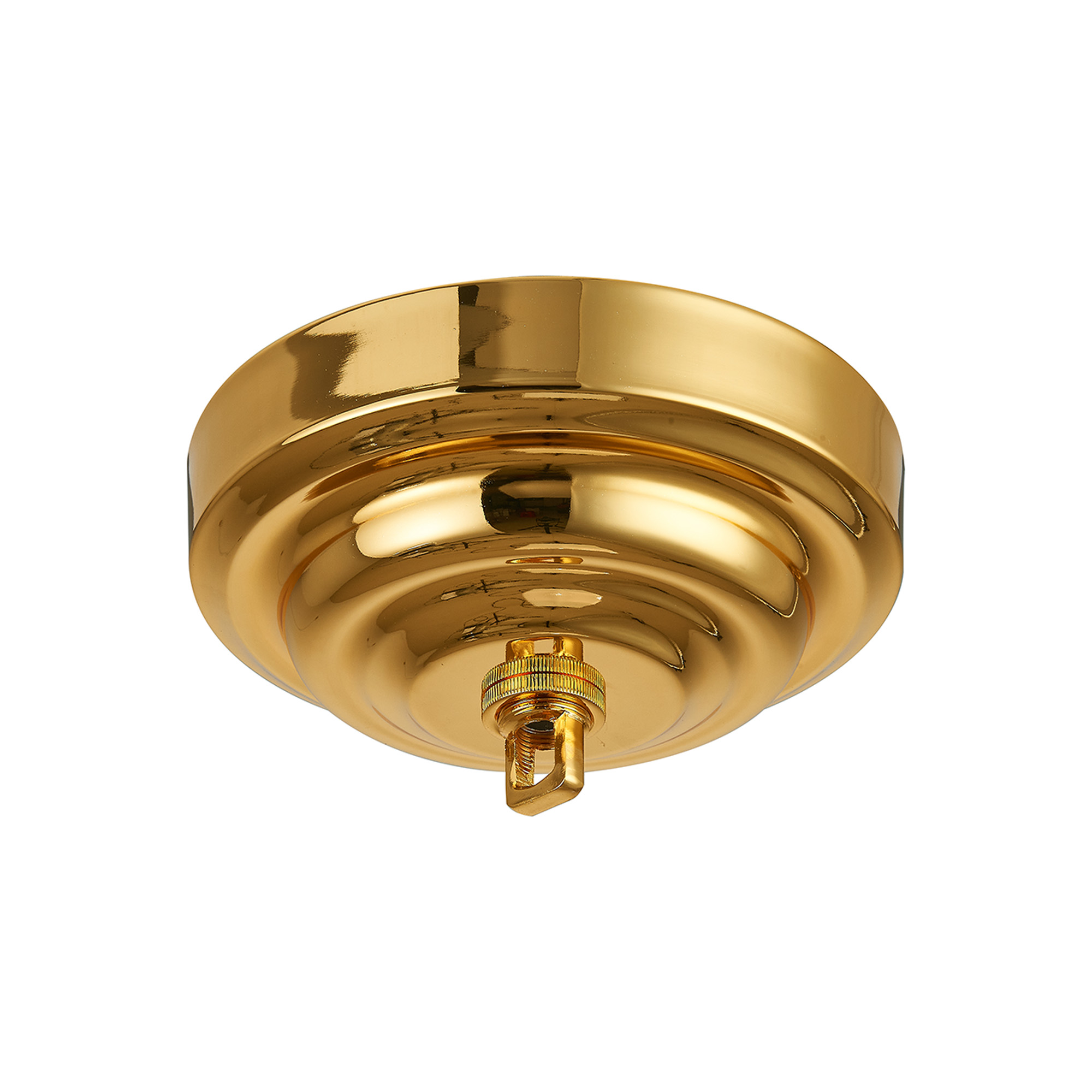 IL90018  Ceiling Plate 20cm And Bracket Polished Chrome